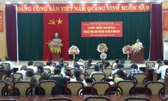 Sở Văn hóa - Thể thao và Du lịch: Bồi dưỡng cán bộ, công chức văn hóa – xã hội cấp xã - Báo Cao Bằng điện tử